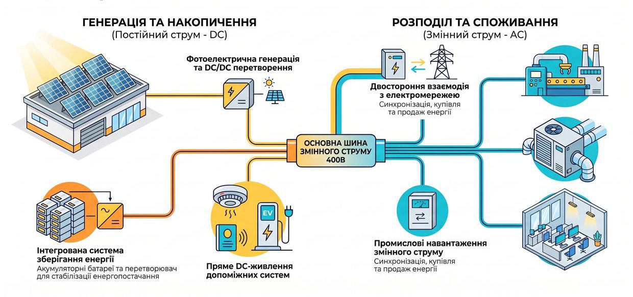 Навіщо бізнесу системи накопичення енергії (C&I BESS)