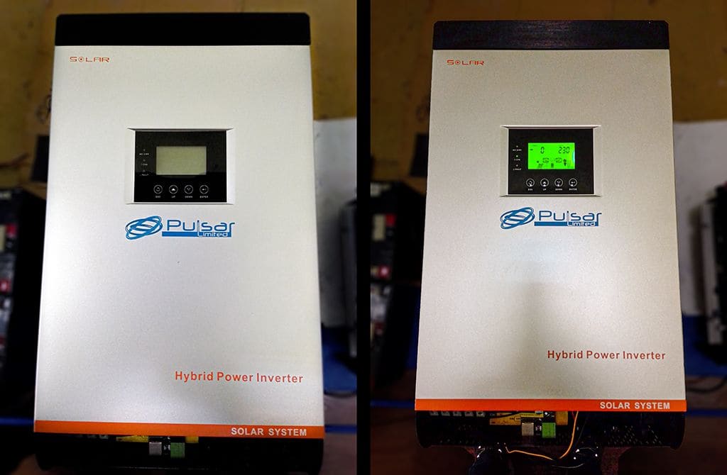 Инвертор Upower UP 5000-M6342 до и после ремонта.