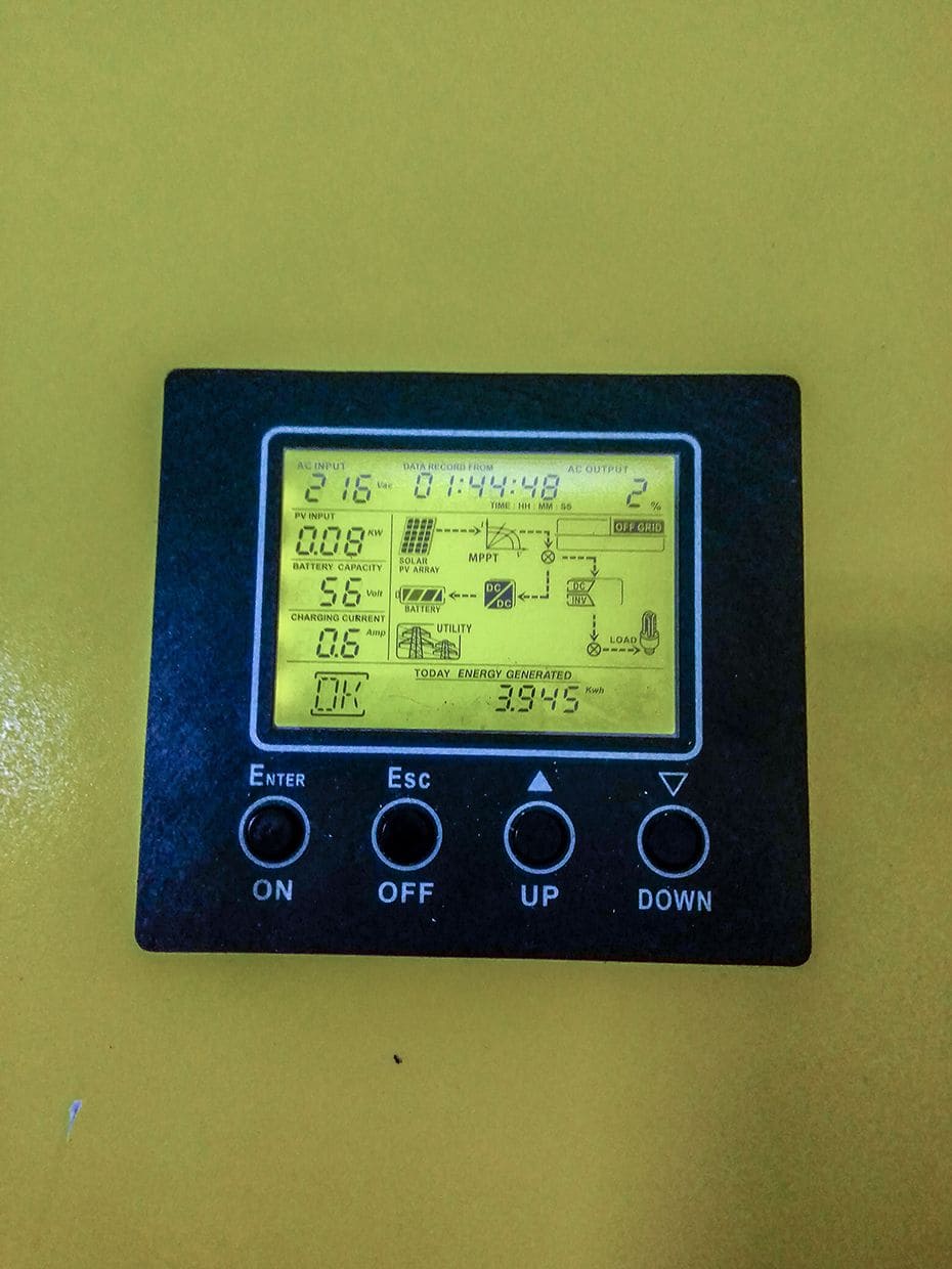 Ремонт инвертора Vertex 3kW